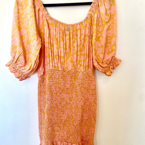 Billabong peach sundress-brand new - Picture 3 of 8